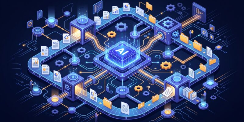 Minh hoa quy trinh AI Automation tu dong hoa cong viec bang AI